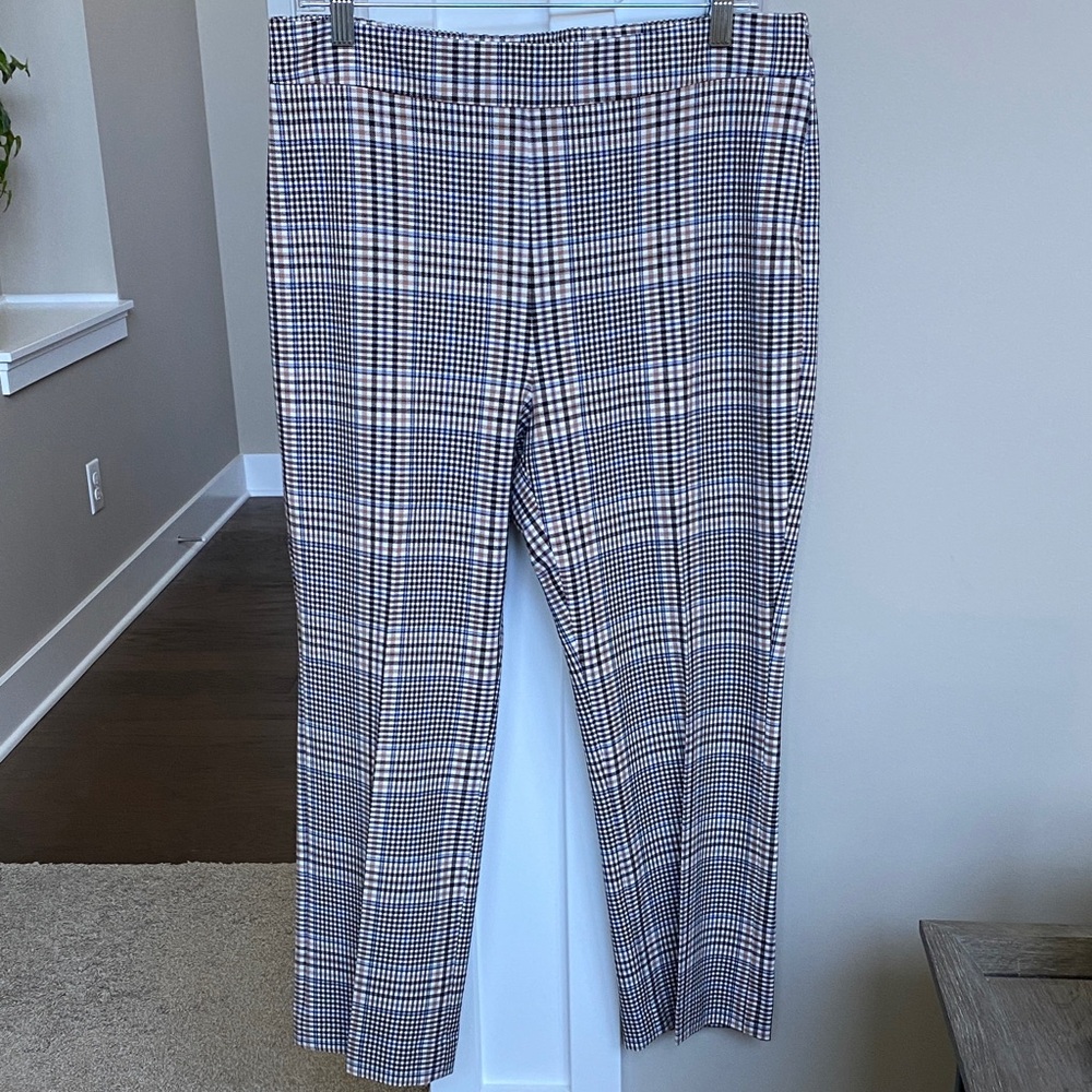 Ann Taylor Plaid Dress Pants